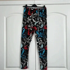Leggings Depot Waistband Yoga Print Leggings Plus Size​​